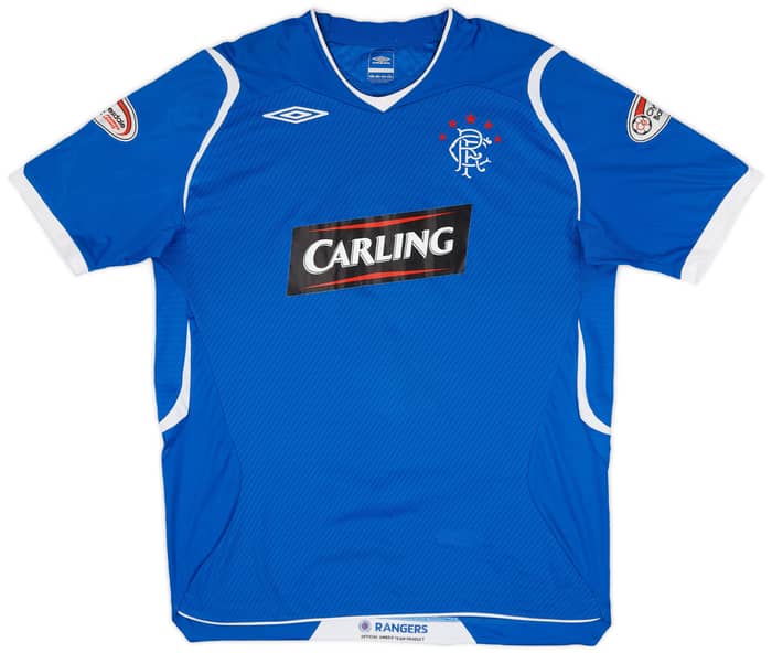 2008-09 Rangers Home Shirt Thomson #8 - 7/10 - (L)