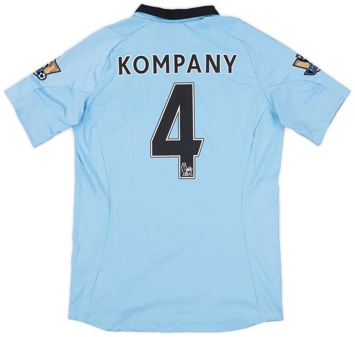 2012-13 Manchester City Home Shirt Kompany #4 (M)