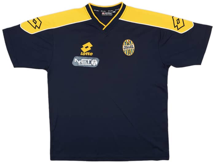 2000-02 Hellas Verona Lotto Training Shirt - 6/10 - (XL)