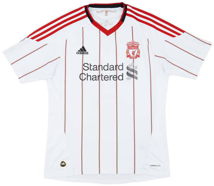 2010-11 Liverpool Away Shirt Gerrard #8 - 5/10 - (M)
