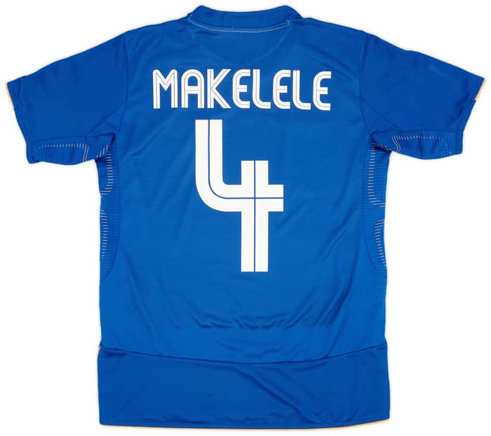 2005-06 Chelsea Centenary Home Shirt Makelele #4 - 7/10 - (S)