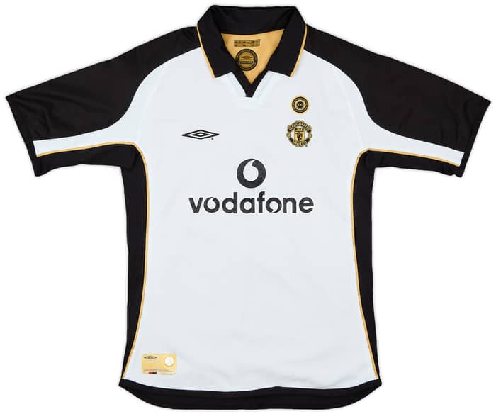 2001-02 Manchester United Centenary Away/Third Shirt - 6/10 - (M.Boys)