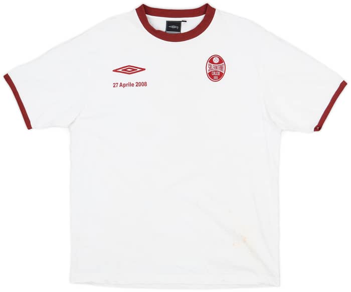 2008-09 Salernitana Umbro Cotton Tee - 6/10 - (XL)