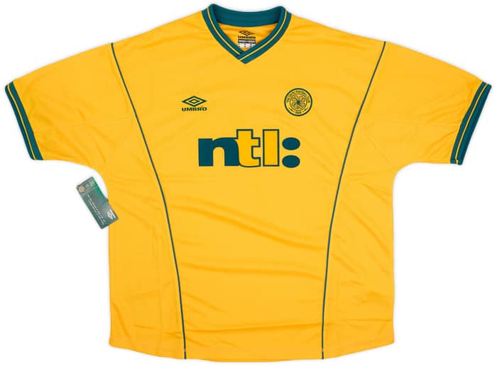 2000-02 Celtic Away Shirt Larsson #7 (XXL)