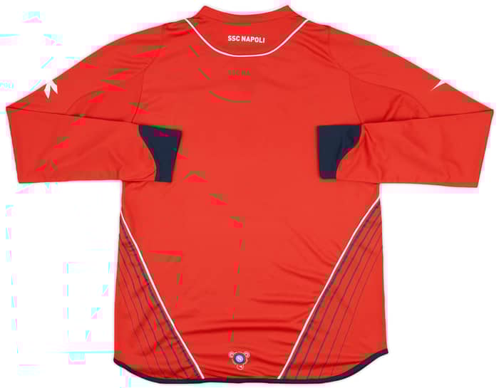 2007-08 Napoli Away L/S Shirt - 9/10 - (L)