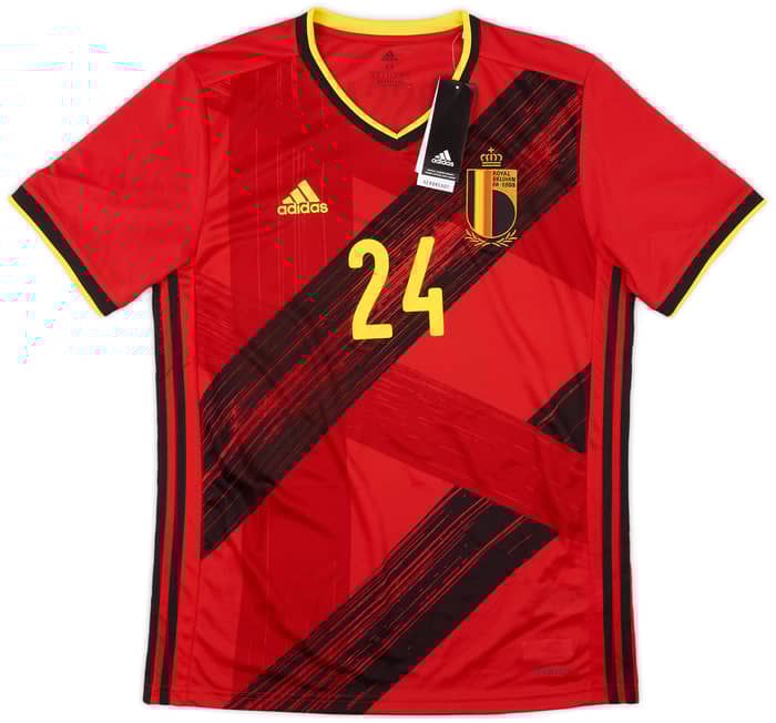 2020-21 Belgium Home Shirt Trossard #24 (M)