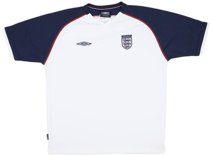 2000-02 England Umbro Training Shirt - 7/10 - (XL)