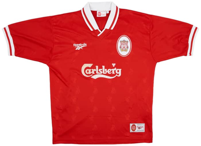 1996-98 Liverpool Home Shirt McManaman #7 - 8/10 - (L)