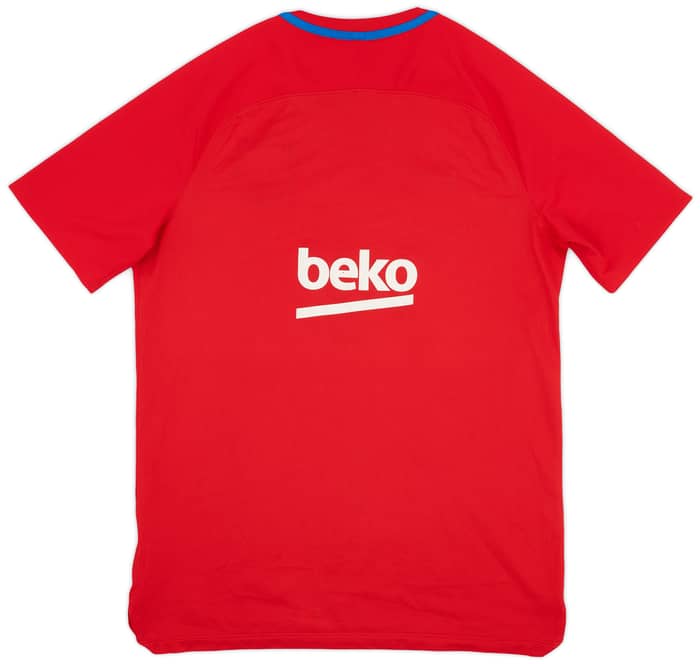 2017-18 Barcelona Nike Training Shirt - 10/10 - (L)