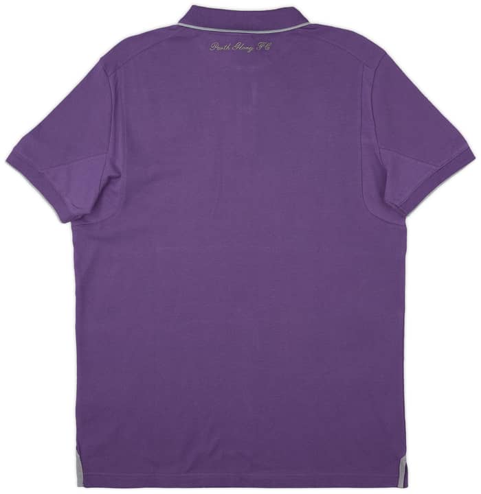 2016-17 Perth Glory Macron Polo T-Shirt
