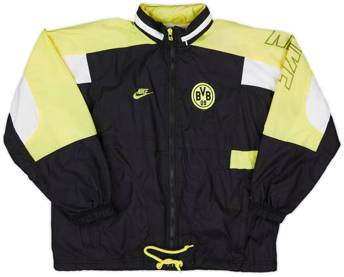 1995-96 Borussia Dortmund Nike Rain Jacket - 6/10 - (L.Boys)