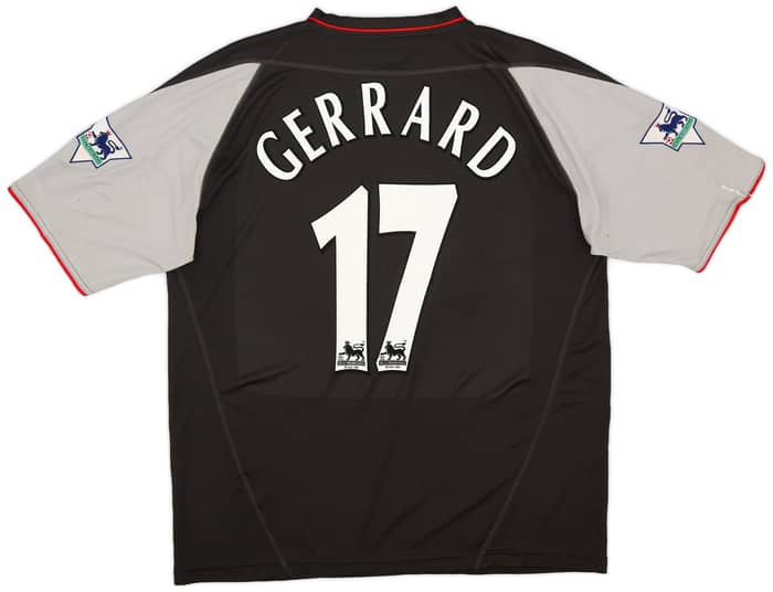 2002-04 Liverpool Away Shirt Gerrard #17 - 6/10 - (L)