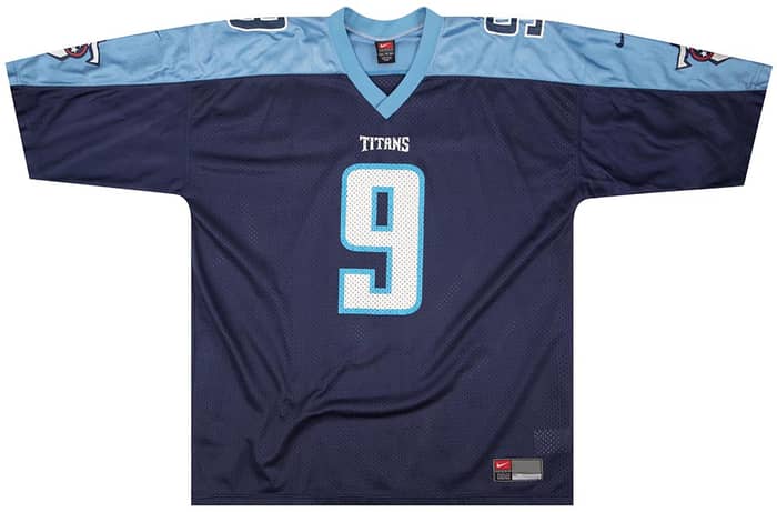 1999-00 Tennessee Titans McNair #9 Nike Jersey (Home) XXL