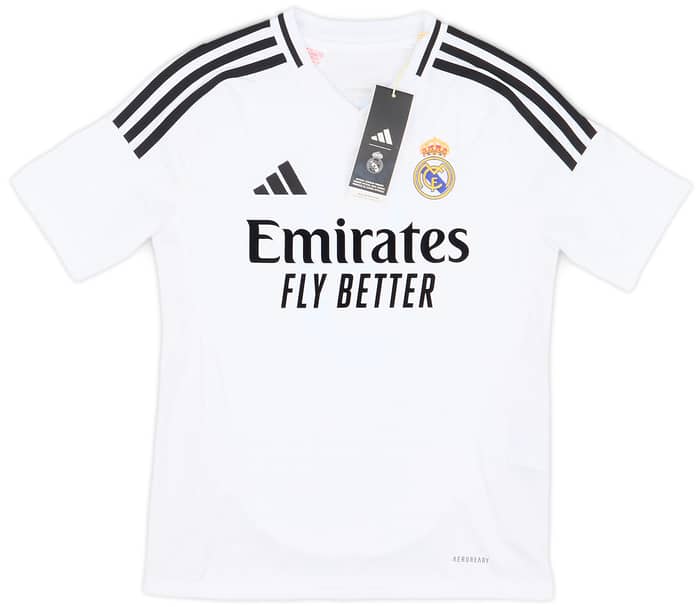 2024-25 Real Madrid Home Shirt Mbappe #9 (KIDS)