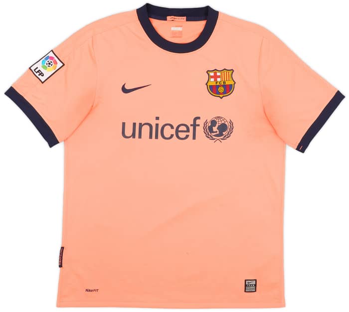 2009-10 Barcelona Away Shirt Messi #10 - 5/10 - (M)
