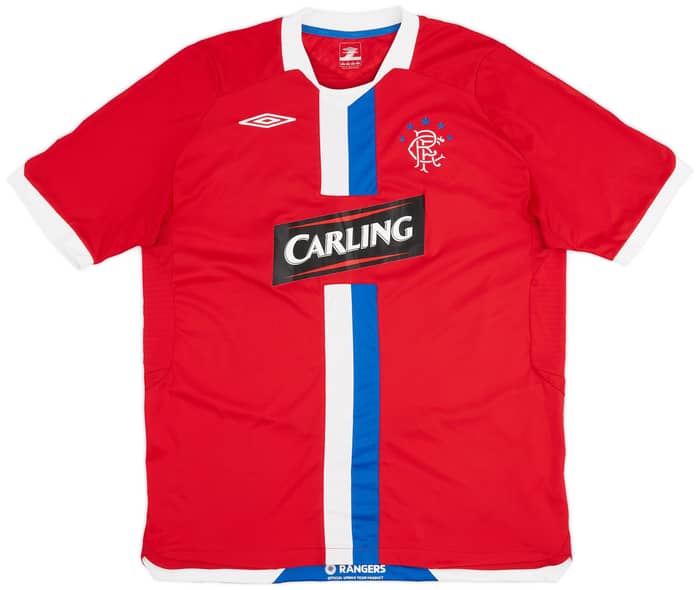 2008-09 Rangers Third Shirt Velicka #37 - 8/10 - (XL)