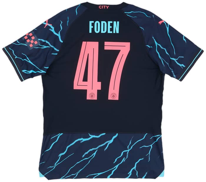 レビュー高評価商品 2023-24 Manchester Shirt European Third Issue Player City ウェア
