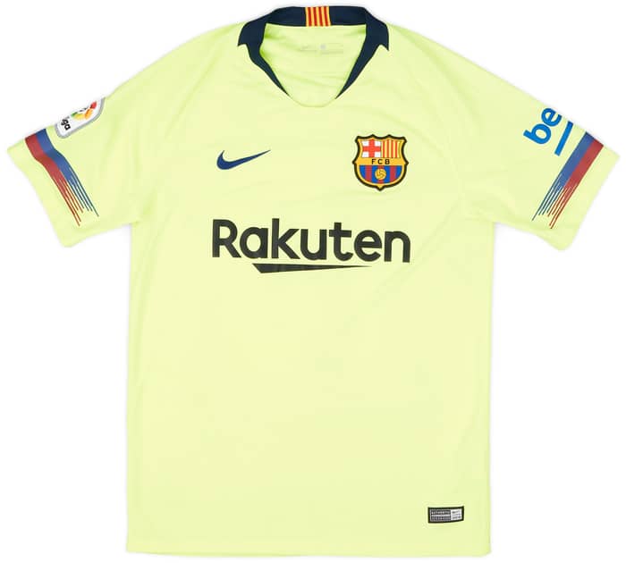 2018-19 Barcelona Away Shirt Messi #10 - 7/10 - (S)