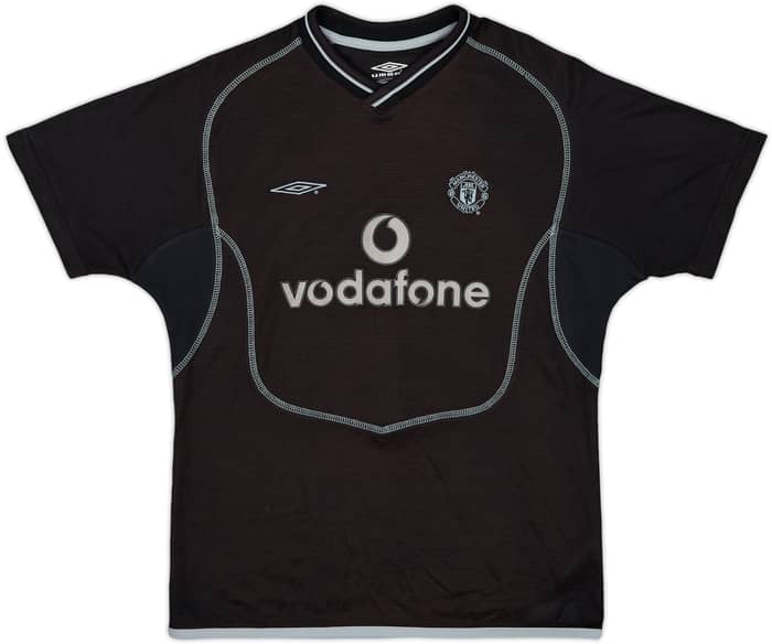 2000-02 Manchester United GK Shirt Barthez #1 - 5/10 - (L.Boys)