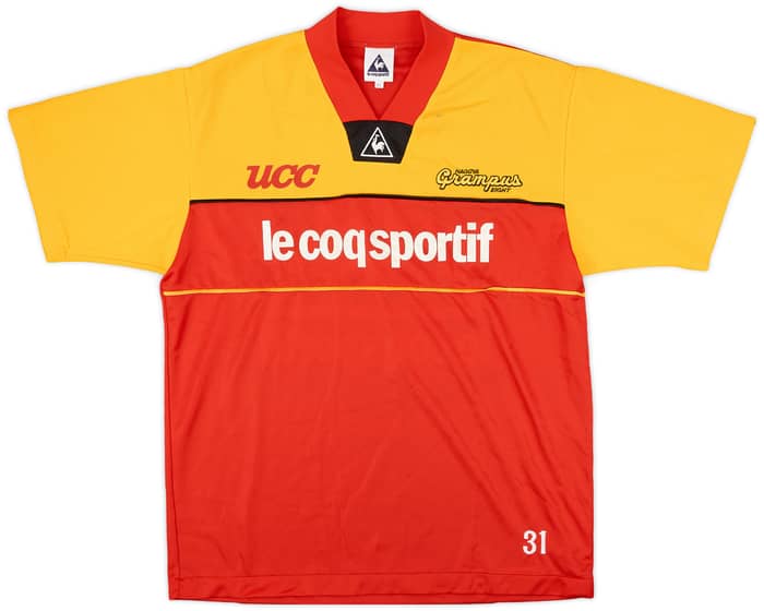 1998 Nagoya Grampus Eight Player Issue Le Coq Sportif Training Shirt #31 - 7/10 - (L)