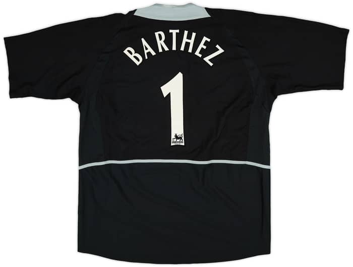 2002-04 Manchester United GK S/S Shirt Barthez #1 (XXL)