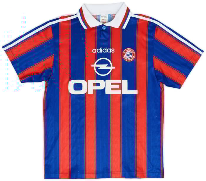 1995-97 Bayern Munich Home Shirt Scholl #7 - 5/10 - (S)