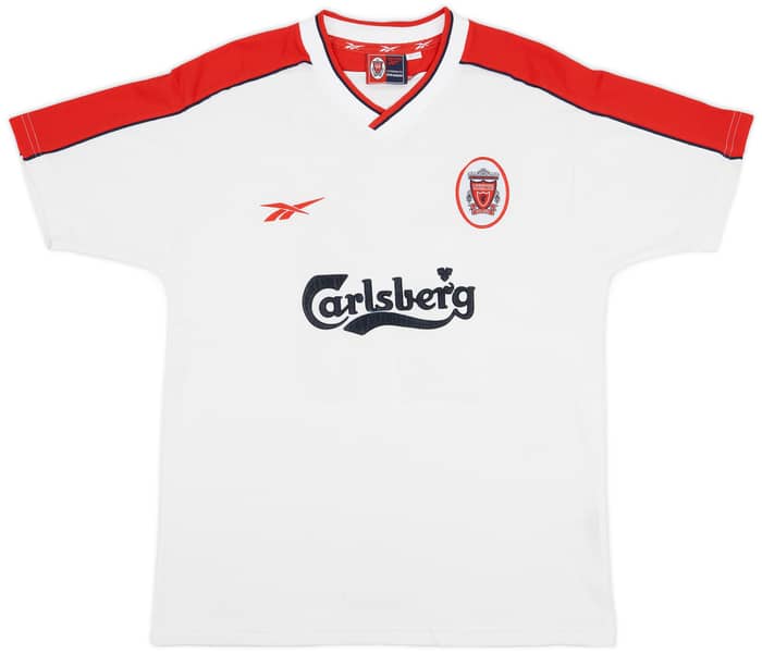 1998-99 Liverpool Away Shirt Gerrard #28 - 9/10 - (L)