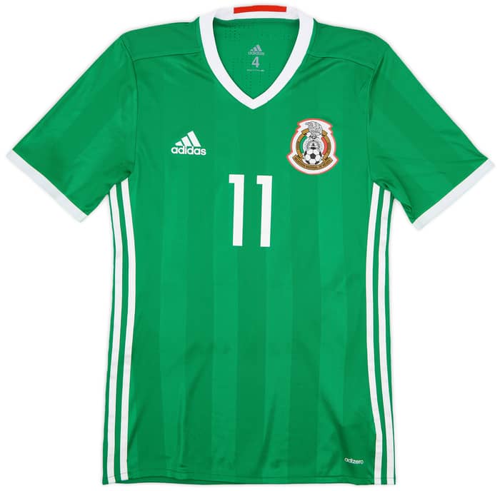 2016-17 Mexico Copa America Player Issue Home Shirt Vela #11 - 9/10 - (S)