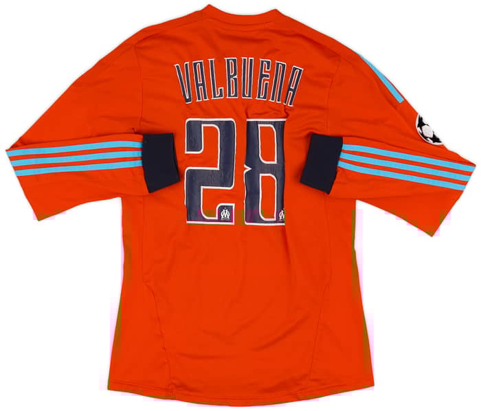 2011-12 Olympique Marseille Third L/S Shirt Valbuena #28 - 7/10 - (S)