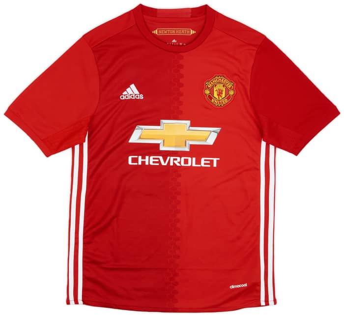 2016-17 Manchester United Home Shirt Shaw #23 - 8/10 - (L)