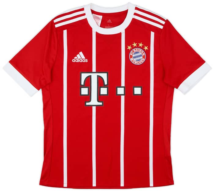 2017-18 Bayern Munich Home Shirt - 6/10 - (L.Boys)