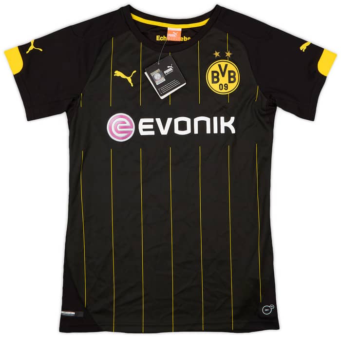 2014-16 Borussia Dortmund Away Shirt Hummels #15 (Women's S)