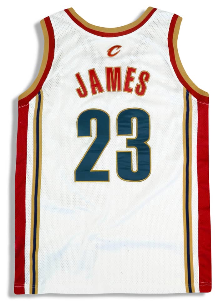 2003-10 Authentic Cleveland Cavaliers James #23 Champion Jersey (Home) XS