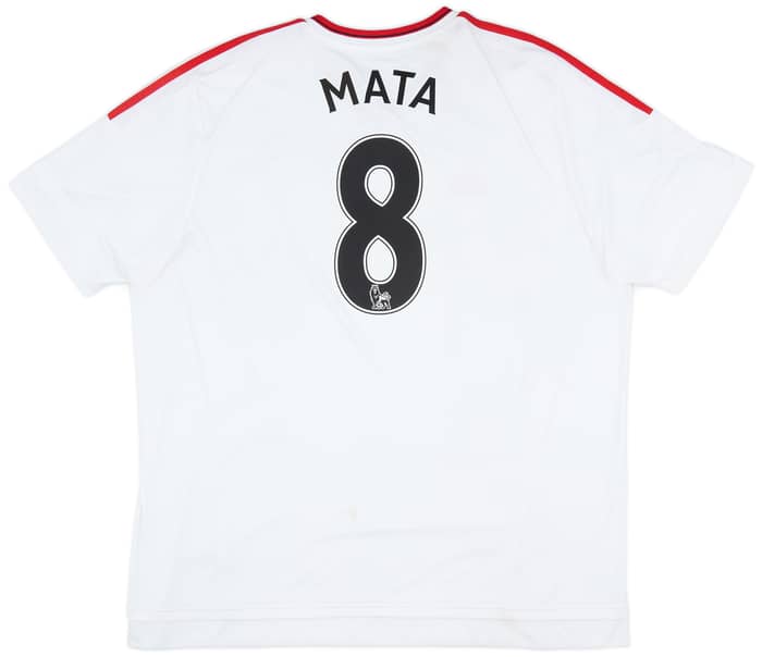 2015-16 Manchester United Away Shirt Mata #8 - 6/10 - (XXL)