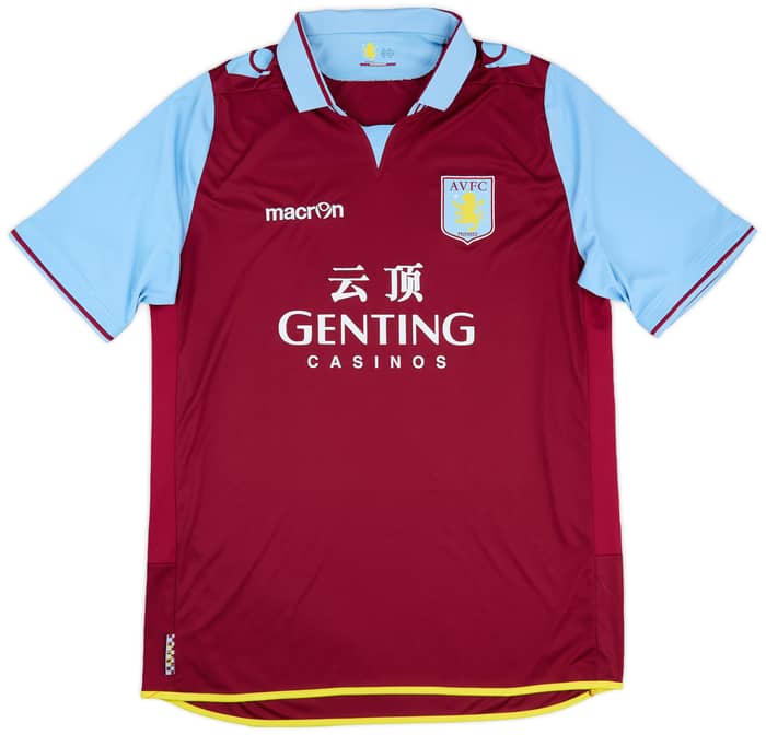 2012-13 Aston Villa Home Shirt Petrov #19 - 7/10 - (3XL)