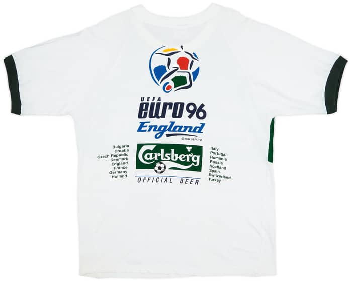 19996 England 'Euro 96' Cotton Graphic Tee - 6/10 - (L)