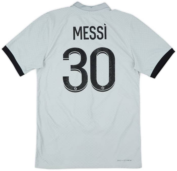 2022-23 Paris Saint-Germain Authentic Away Shirt Messi #30 - 10/10 - (S)