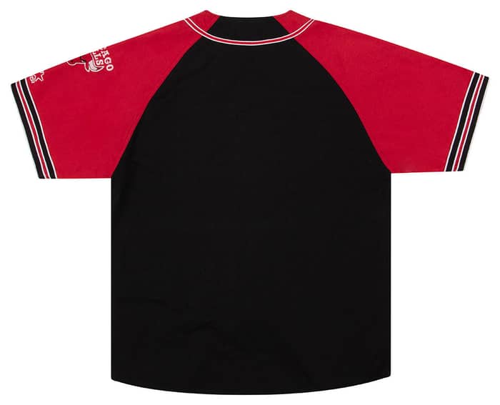 1990s Chicago Bulls Starter Baseball Jersey L