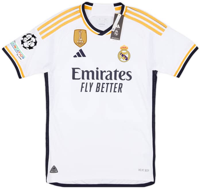 2023-24 Real Madrid Authentic Home CL Shirt Fran Garcia #20 (S)