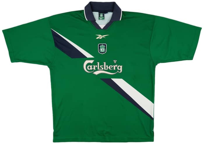 1999-00 Liverpool Away Shirt Gerrard #28 - 6/10 - (L)
