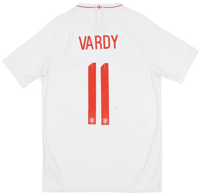 2018-19 England Home Shirt Vardy #11 - 5/10 - (M)