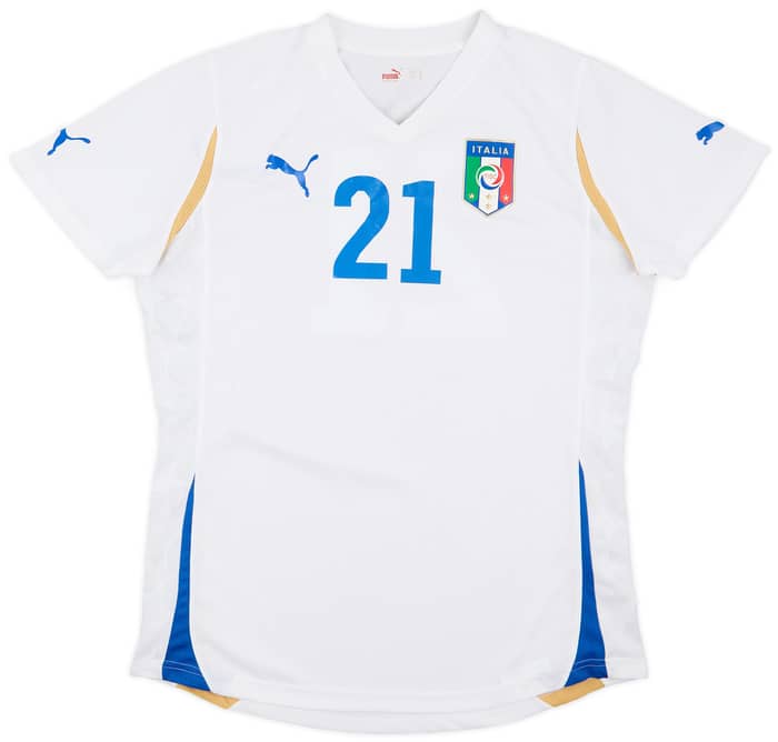 2010-12 Italy Women Player Issue Away Shirt #12 - 7/10 - (Women's XL)