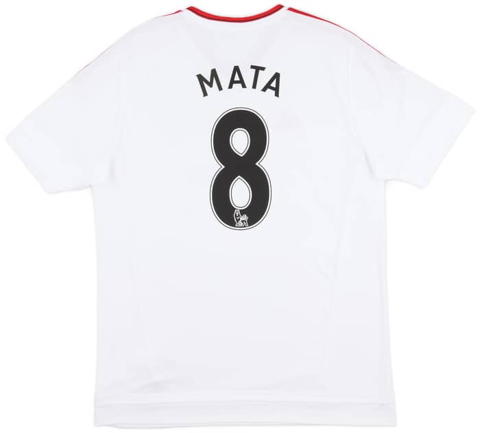 2015-16 Manchester United Away Shirt Mata #8 - 9/10 - (L)