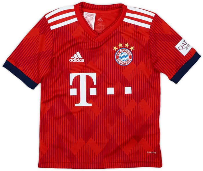 2018-19 Bayern Munich Home Shirt - 9/10 - (XS.Boys)