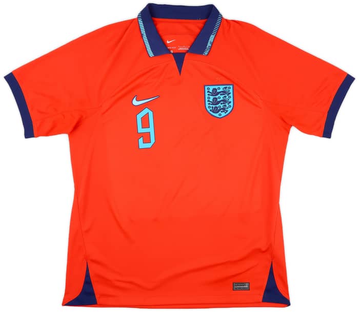 2022-23 England Away Shirt Kane #9 - 9/10 - (L)
