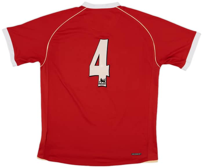 2006-07 Manchester United Home Shirt #4 - 6/10 - (L)