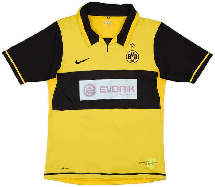 2007-08 Borussia Dortmund Home Shirt Klimowicz #19 - 6/10 - (XL.Boys)