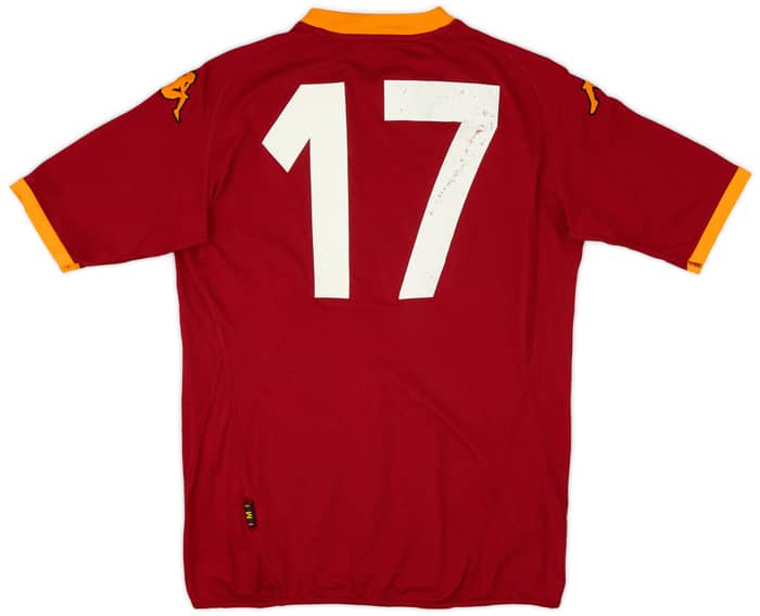 2007-08 Roma Home Shirt #17 - 5/10 - (M)