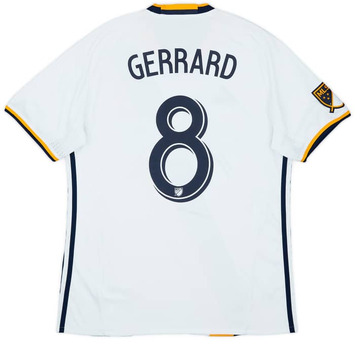 2016-17 LA Galaxy Home Shirt Gerrard #8 - 9/10 - (M)