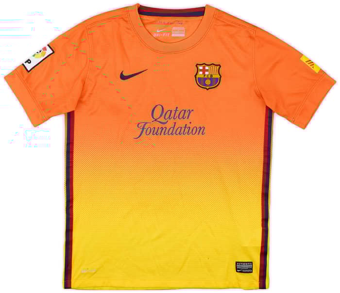 2012-13 Barcelona Away Shirt - 6/10 - (L.Boys)
